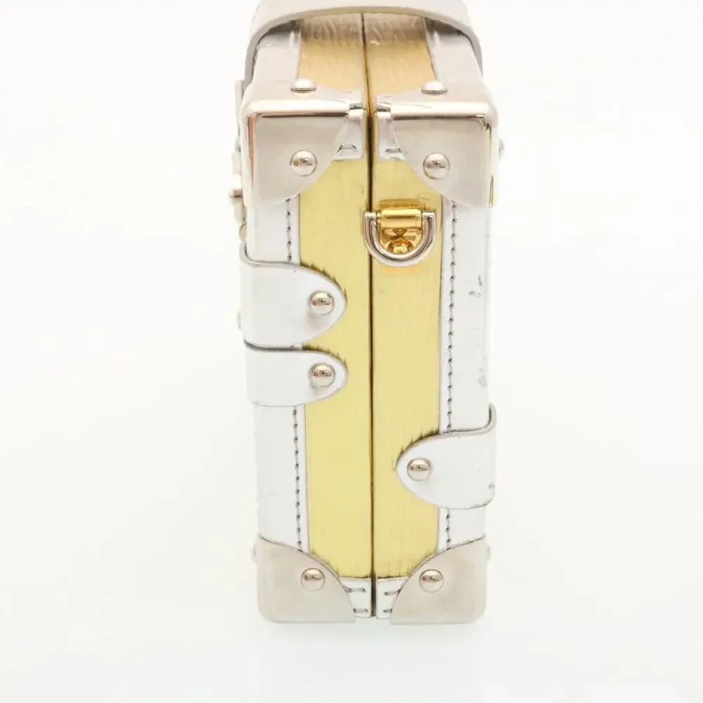 LOUIS VUITTON Epi Petite Mar Shoulder Bag Silver Gold M54652
